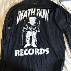 Men’s small Death-row Records long sleeve t-shirt